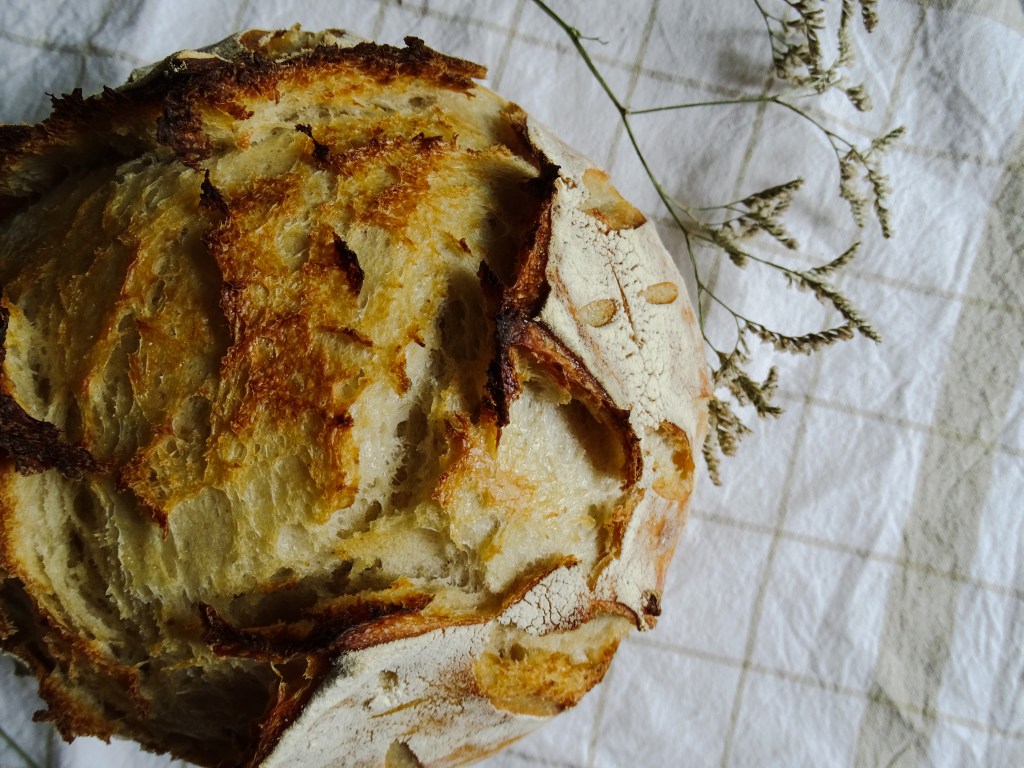 Pan blanco de masa madre