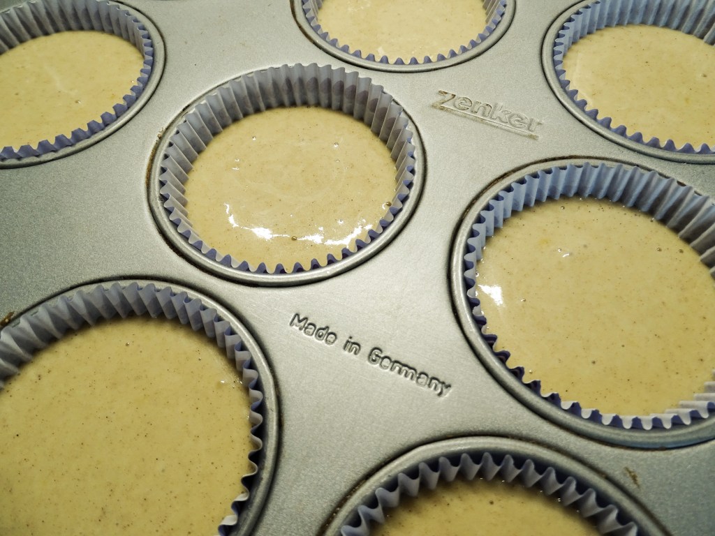 Masa de magdalenas sin cocer