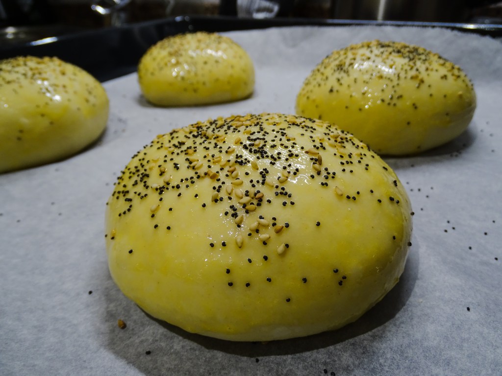 Panes de hamburguesa