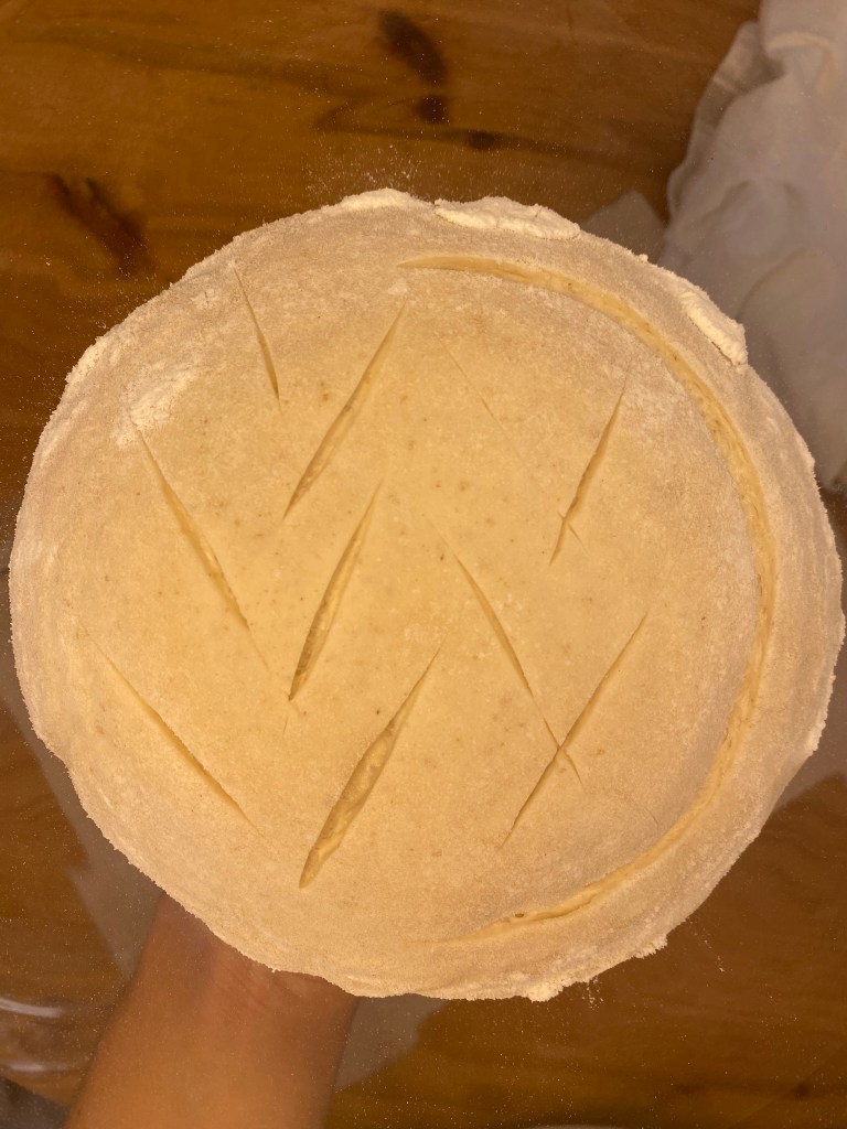 Pan básico de masa madre