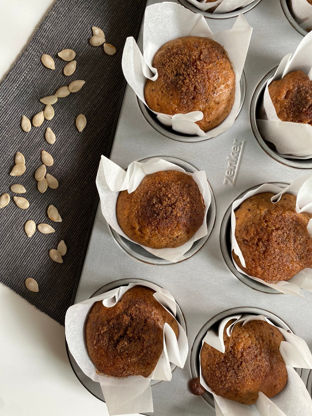 Magdalenas de calabaza