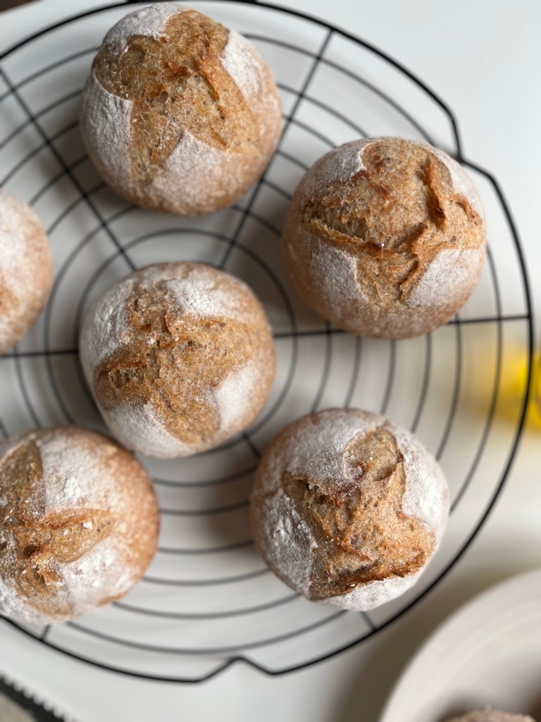Bollitos de masa madre