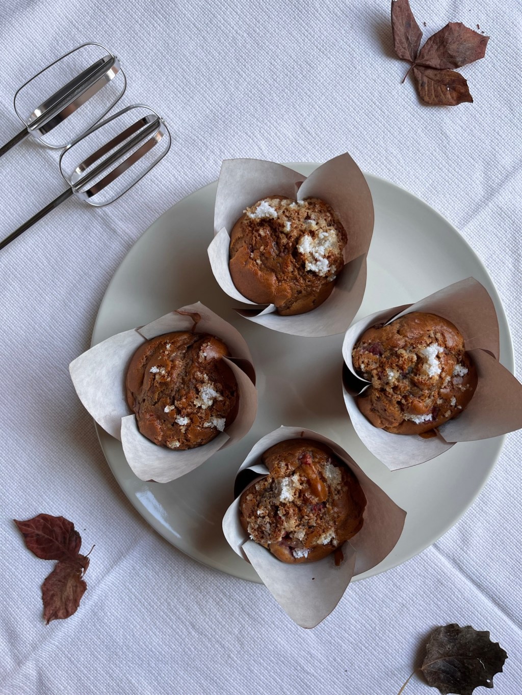 Muffins de frambuesas