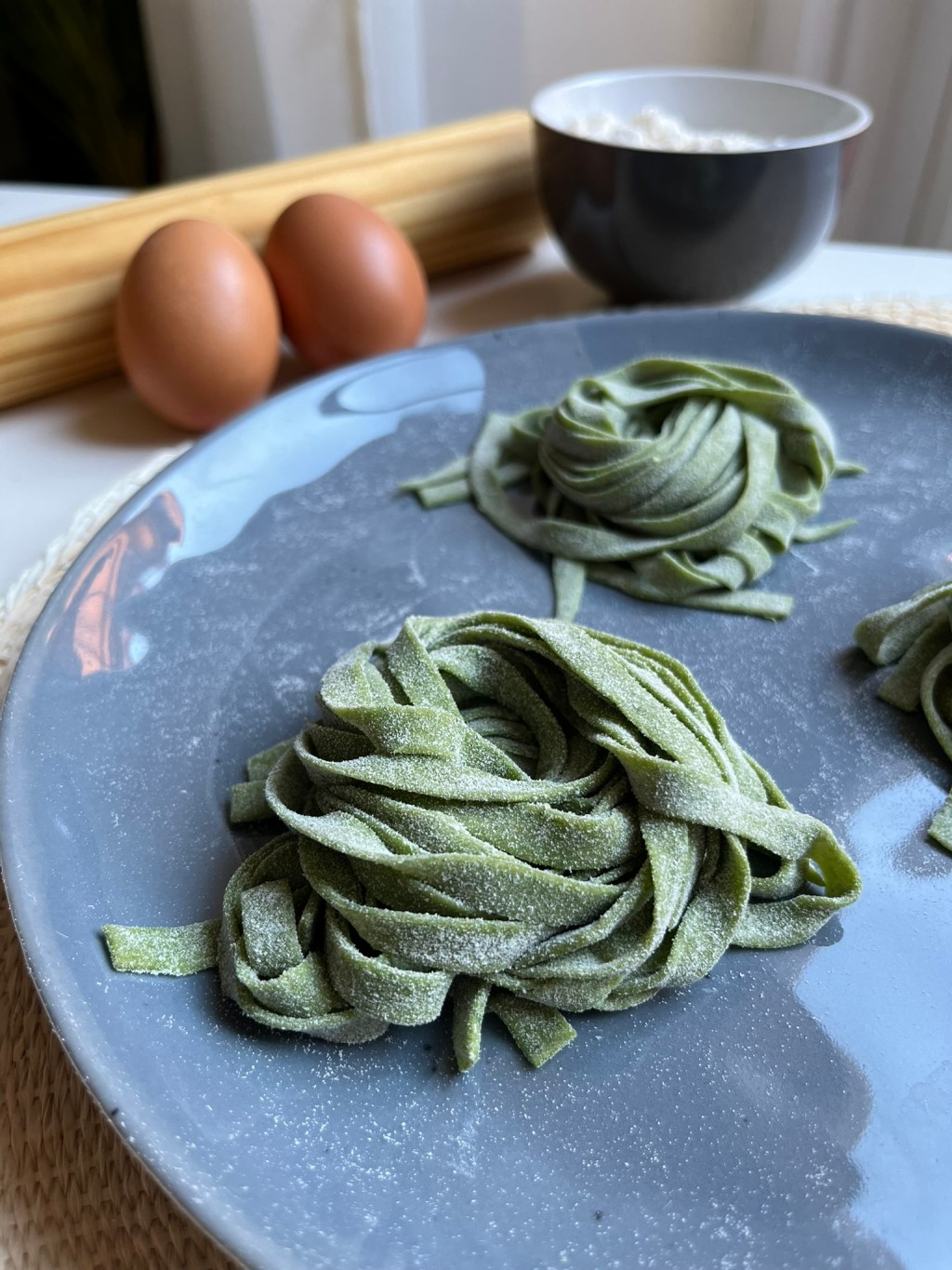 Pasta fresca de&nbsp;espinacas
