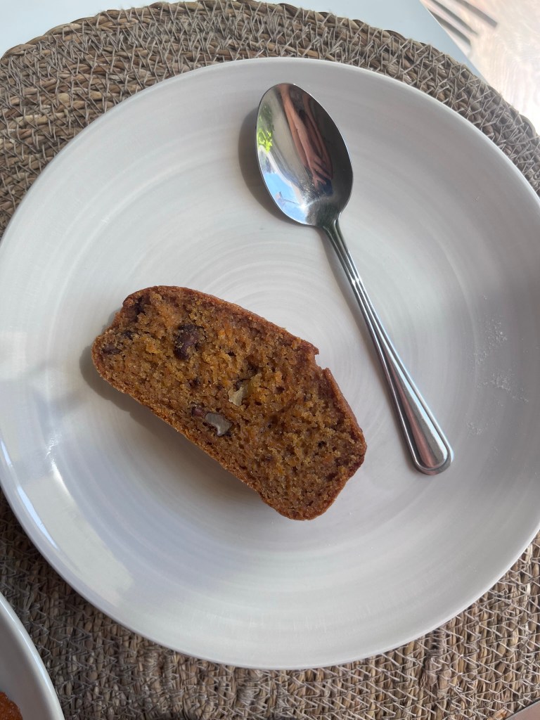 Bizcocho de zanahoria sin lácteos