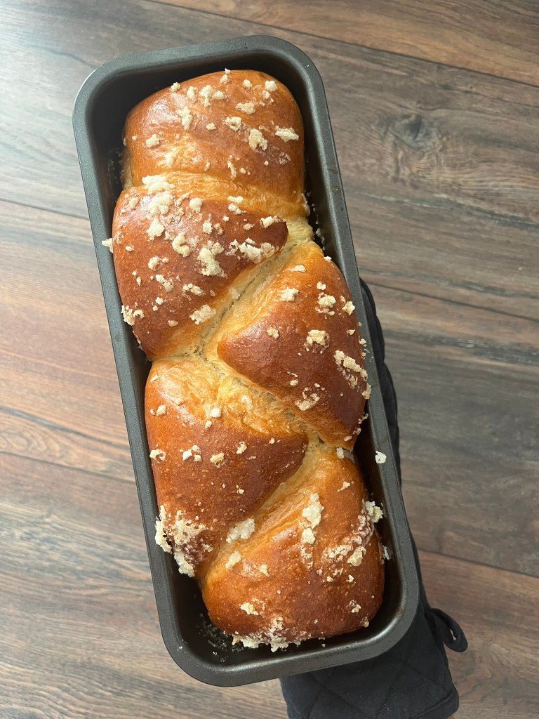 Brioche sin lácteos terminado