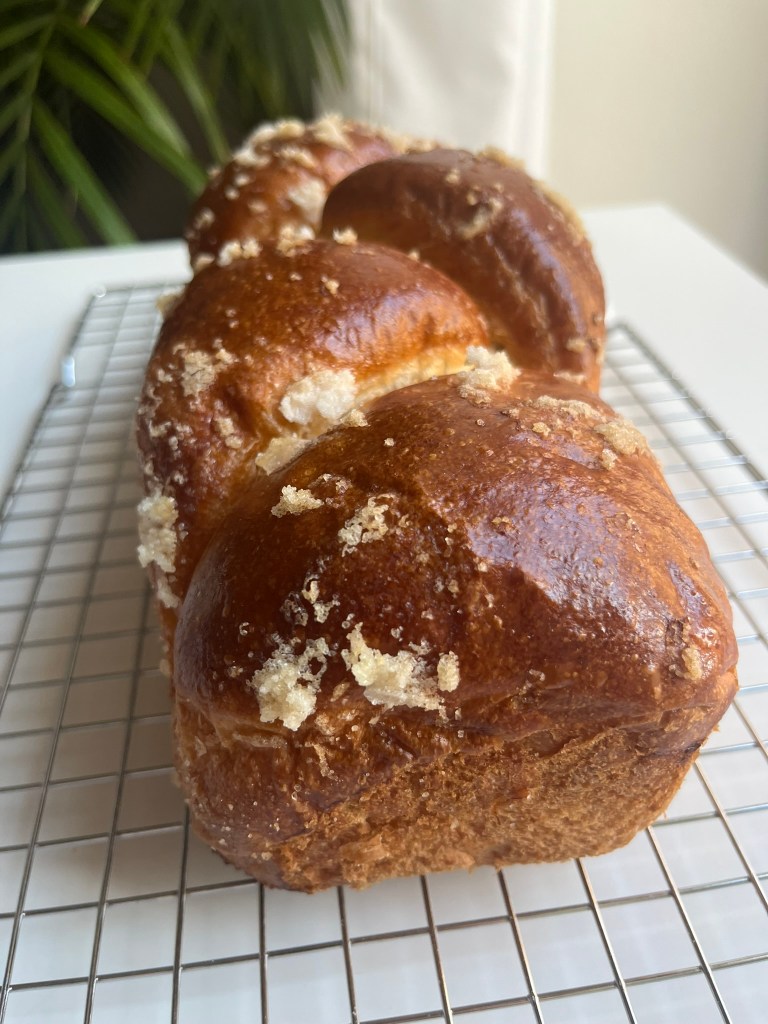 Brioche sin lácteos terminado