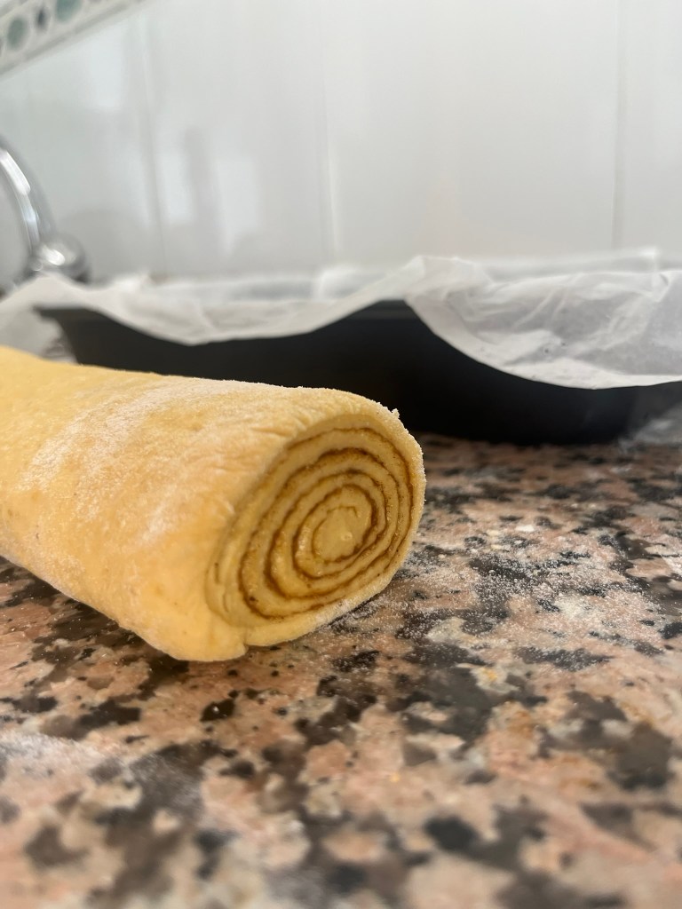 Masa rollos de canela