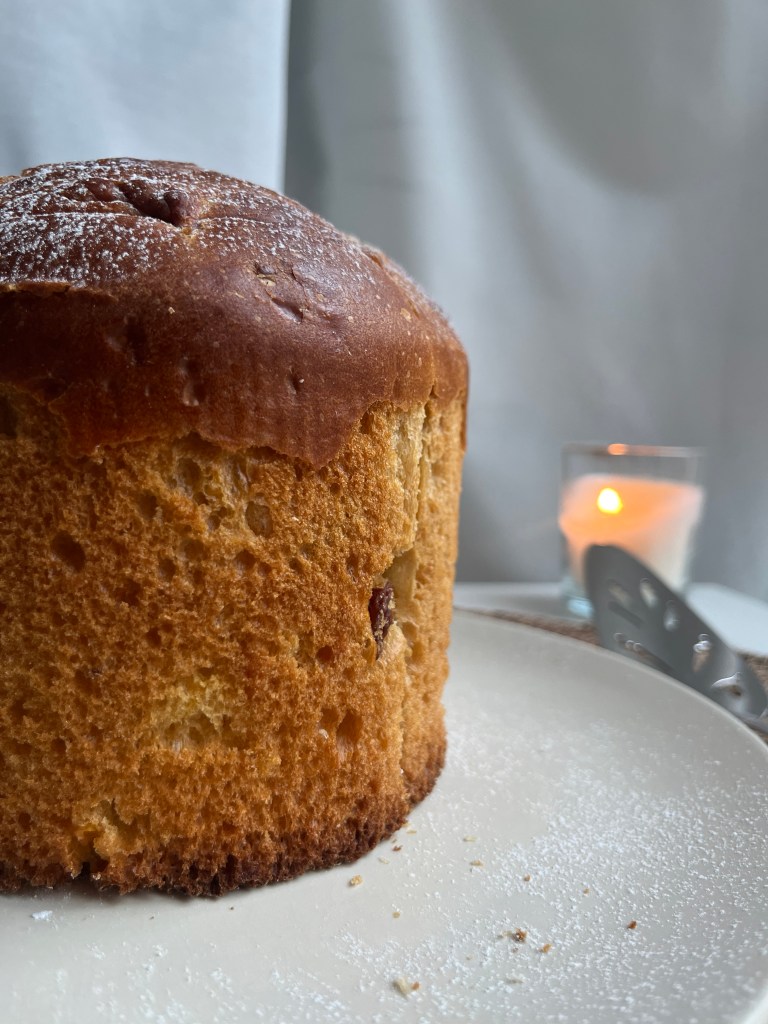 Panetone casero Panetone casero terminado