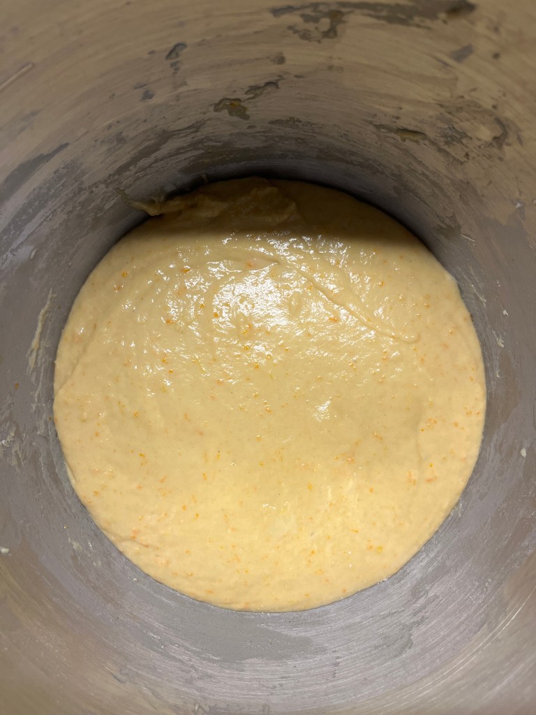 Masa del Roscón de Reyes sin lácteos