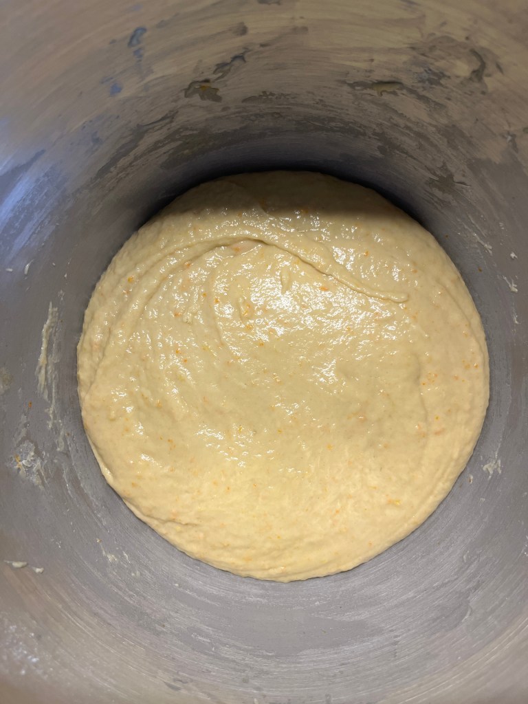 Masa del Roscón de Reyes sin lácteos