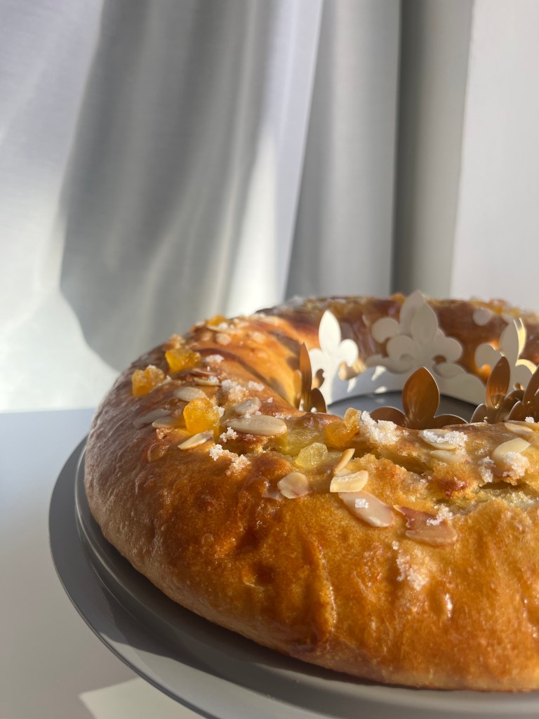 Roscón de Reyes sin lácteos