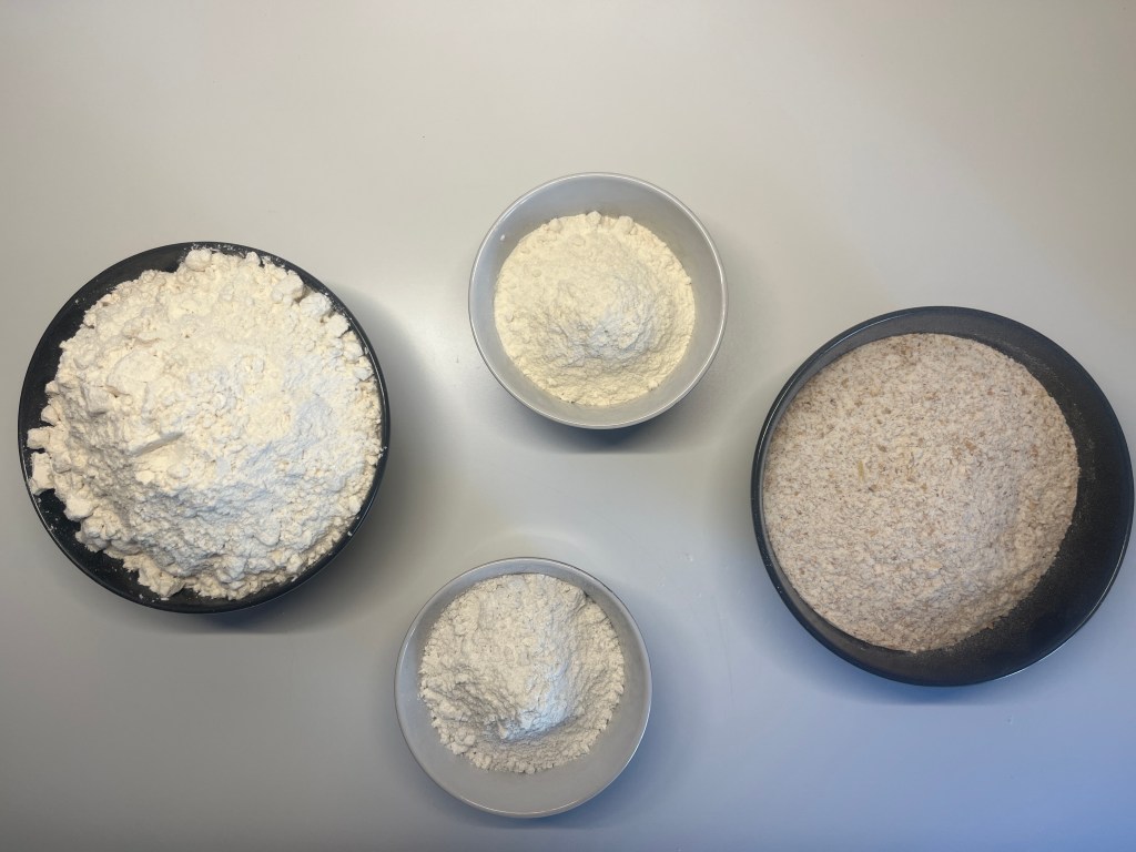 Distintos tipos de harina para elaborar pan