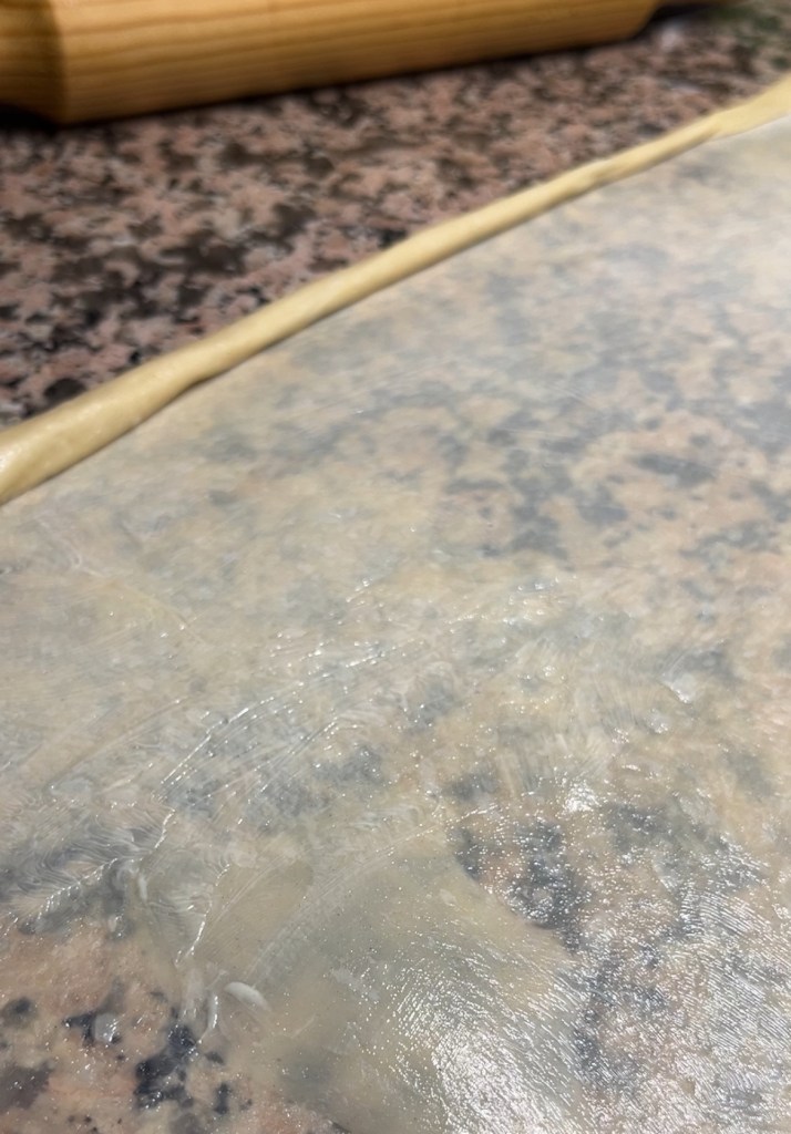 enrollado de ensaimada