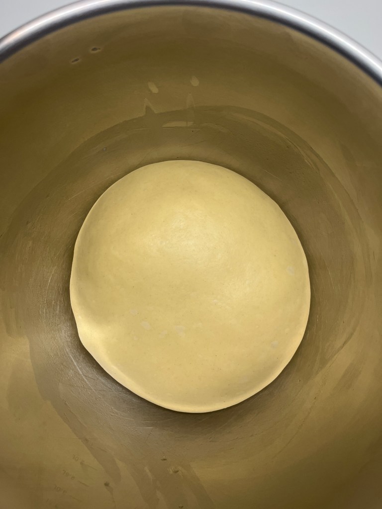 masa de ensaimada fermentada