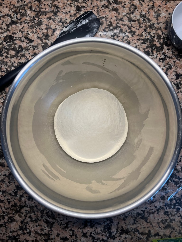 masa de molletes antes de fermentar