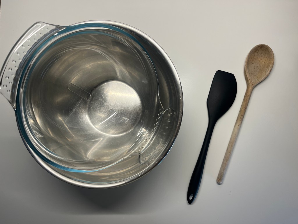 Recipientes y mezcladores para ingredientes 