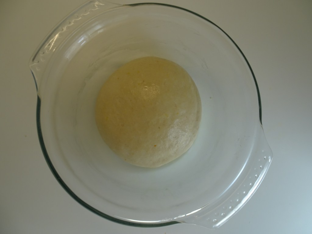 Reposo masa pan para torrijas