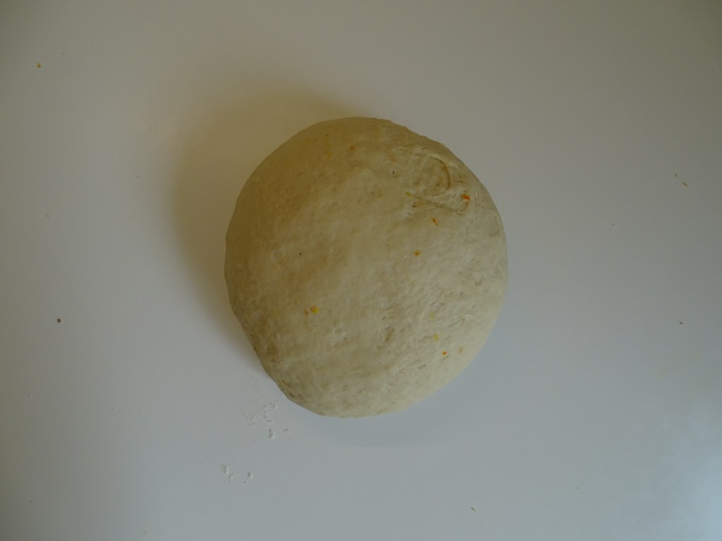 Amasado masa pan para torrijas