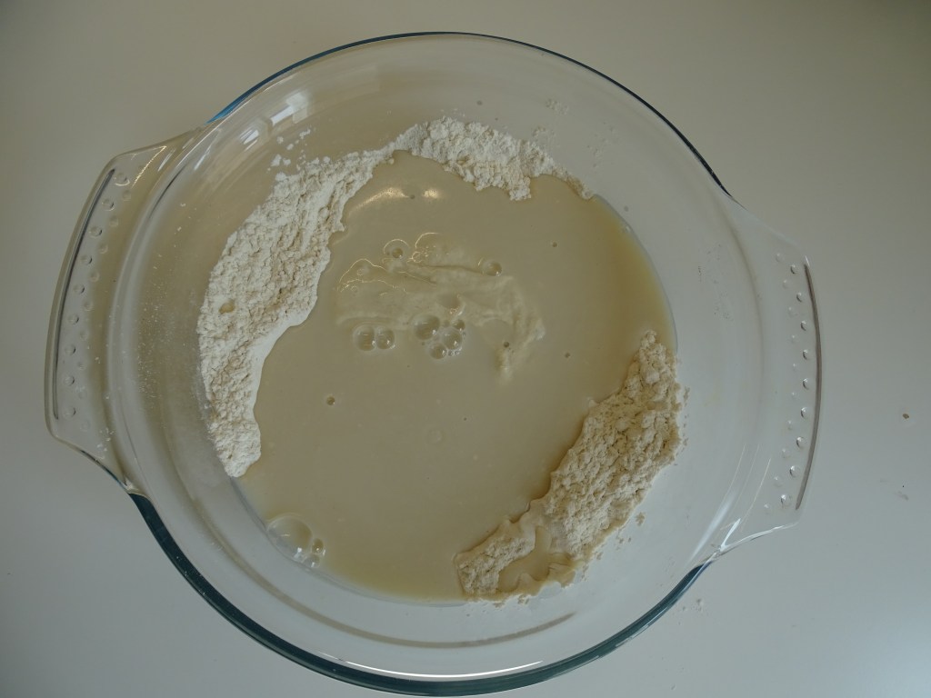 Mezclado masa pan para torrijas